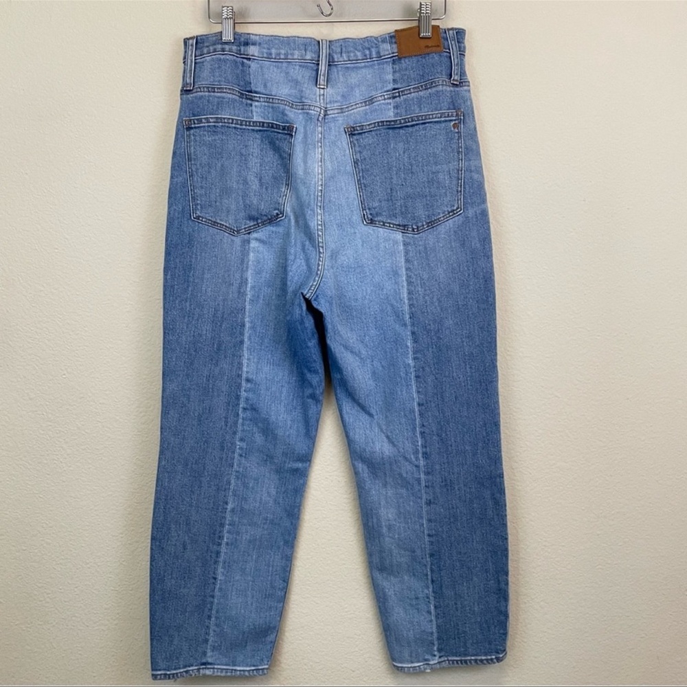 Madewell Pieced Edition Classic Straight Jeans Size 32 - Picture 3 of 6